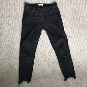 LOFT Black Skinny Jeans